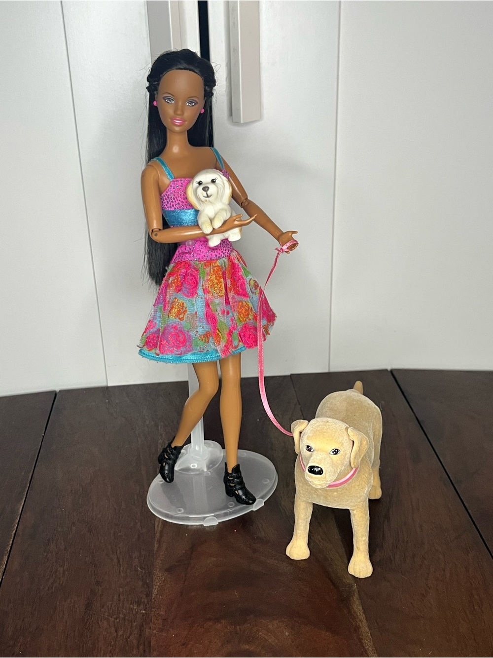 Barbie Happy Life Midge AA Tanner Dog & Reality Clean Up Pup Lot